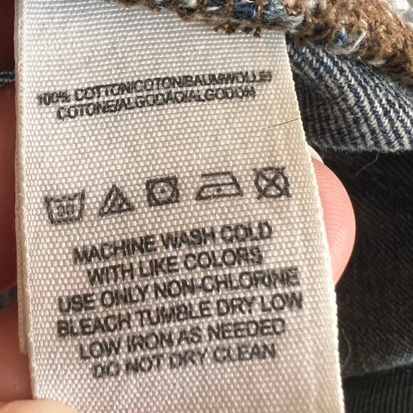 Free People Shorts Womens 26 Denim Cutoff Button Fly Summer Beach Vacation - Picture 13 of 14